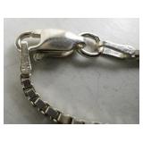 Sterling Silver Triple Cross Pendant Necklace 16in 4.38dwt