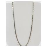Italian Sterling Silver Marina Link Chain Necklace