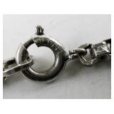 28" Classic Sterling Silver Box Chain Necklace