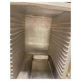 Lockwood ENCLOSED Holding Cabinet On Caster 21 x 27.5 x 27.5