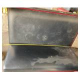 Red and Black Medium Booth 45.5 L x 41 H