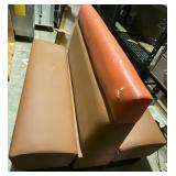 Coral and Orange Standard Booth 60 L x 42 H