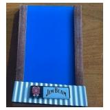 Jim Beam table top menu holder