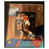 Sam Jones encased trading card