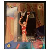 Billy Cunningham encased trading card