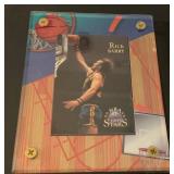 Rick Barry encased trading card