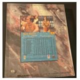 Rick Barry encased trading card