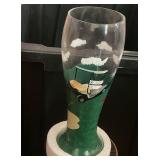 Beer stein custom 19th hole Pilsner Glass