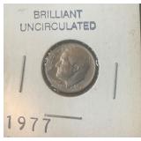 1977 Brilliant Uncirculated Dime