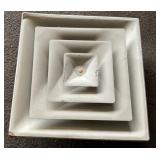 Steel Louvered Diffuser 24" x 24" x 6"