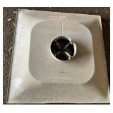 Steel Louvered Diffuser 24" x 24" x 6"