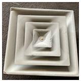 Steel Louvered Diffuser 24" x 24" x 12