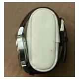 Silver Lucien Piccard Automatic 2 Eye Watch ,  White dial