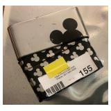 Disney Mickey Mouse Watch Men Accutime Day Date Metal Band