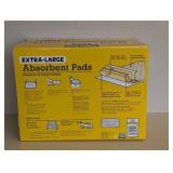 NEW KIRKLAND SIGNATURE EXTRA-LARGE ABSORBENT PADS (100CT.) NEW KIRKLAND SIGNATURE EXTRA-LARGE ABSORBENT PADS (100CT.)