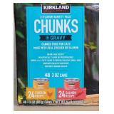 NEW KIRKLAND SIGNATURE 2-FLAVOR VARIETY PACK CHUNKS IN GRAVY NEW KIRKLAND SIGNATURE 2-FLAVOR VARIETY PACK CHUNKS IN GRAVY