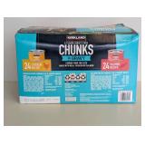 NEW KIRKLAND SIGNATURE 2-FLAVOR VARIETY PACK CHUNKS IN GRAVY NEW KIRKLAND SIGNATURE 2-FLAVOR VARIETY PACK CHUNKS IN GRAVY