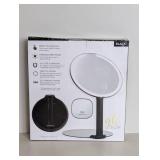 NEW GLO TECH FOLDABLE TRAVEL LED MIRROR NEW GLO TECH FOLDABLE TRAVEL LED MIRROR