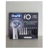 NEW ORAL-B IO DEEP CLEAN REPLACEMENT BRUSH HEADS 9PK. NEW ORAL-B IO DEEP CLEAN REPLACEMENT BRUSH HEADS 9PK.