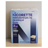 NEW NICORETTE GUM 2MG. (200PCS.) NEW NICORETTE GUM 2MG. (200PCS.)