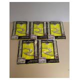 (5) NEW RADWEAR LARGE HIGH VISIBILITY WORKWEAR VESTS (YELLOW) (5) NEW RADWEAR LARGE HIGH VISIBILITY WORKWEAR VESTS (YELLOW)