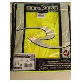 (5) NEW RADWEAR LARGE HIGH VISIBILITY WORKWEAR VESTS (YELLOW) (5) NEW RADWEAR LARGE HIGH VISIBILITY WORKWEAR VESTS (YELLOW)