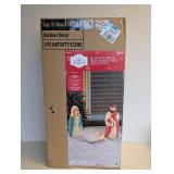 NEW HOLIDAY TIME 28” 3-PIECE HOLY FAMILY SET NEW HOLIDAY TIME 28” 3-PIECE HOLY FAMILY SET