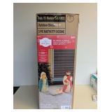 NEW HOLIDAY TIME 28” 3-PIECE HOLY FAMILY SET NEW HOLIDAY TIME 28” 3-PIECE HOLY FAMILY SET