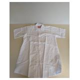 (6) NEW LARGE REDKAP WHITE BUTTON UP SHORT SLEEVE SHIRTS (6) NEW LARGE REDKAP WHITE BUTTON UP SHORT SLEEVE SHIRTS