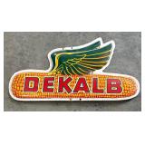 Vintage Metal DeKalb Corn Advertising Sign