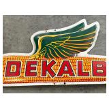 Vintage Metal DeKalb Corn Advertising Sign