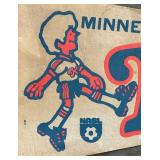Vintage Minnesota Kicks Soccer Pennant