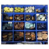 Double Sided Organizer FULL of Jewelry / Crafting Stones