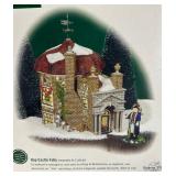 Department 56 Village Buildings including Williams Gas Works, Hop Castle Folly and North Eastern Sea Fisheries Ltd.