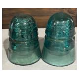 Variety of Vintage Glass Insulators