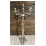 Elegant Vintage Silver Plated Candelabra