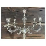 Elegant Vintage Silver Plated Candelabra