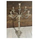 Elegant Vintage Silver Plated Candelabra