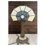 Gorgeous Tiffany Style Fanned Lamp