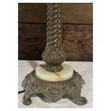 Gorgeous Tiffany Style Fanned Lamp