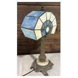 Gorgeous Tiffany Style Fanned Lamp