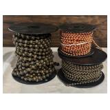 Metal Beaded Chain Spools