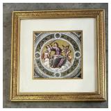 "Justice" Ceiling Tondo Fresco Print by Rachael Sanzio