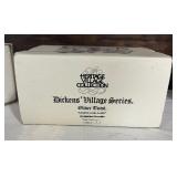 Department 56 Village Buildings including Nettie Quinn Puppets & Marionettes, Fagins Hide-A-Way and Thomas Mudge Timepieces