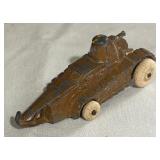 Variety of Vintage Cars, Trucks and Train Cars