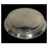 Tiffany & Co Hand Crafted Pewter Velvet Lined Trinket / Jewelry Box