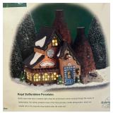 Department 56 Village Buildings including Margrove Orangery, Royal Staffordshire Porcelains and Old Queensbridge Station