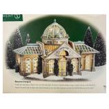 Department 56 Village Buildings including Margrove Orangery, Royal Staffordshire Porcelains and Old Queensbridge Station