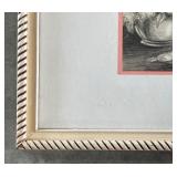 Framed Art Print of Woman in Gown by Window