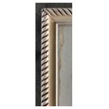 Framed Art Print of Woman in Gown by Window